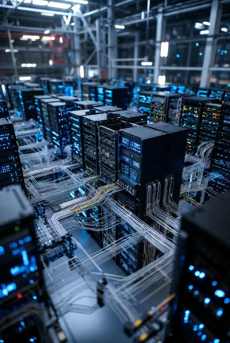 Modern data center server infrastructure